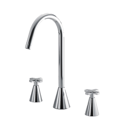 İki Kulplu Yaygın Lavabo Bataryası