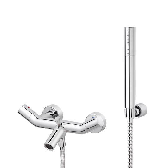 Banyo/Duş Bataryası W/El Duşu ve Hortum ve Duvar Braketi