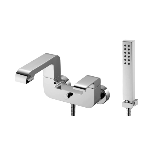 Banyo/Duş Bataryası, El Duşu ve Hortum ve Braketli