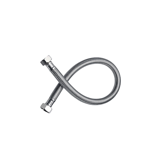 1/2" x 1/2" Paslanmaz Çelik Örgülü Hortum 600mm