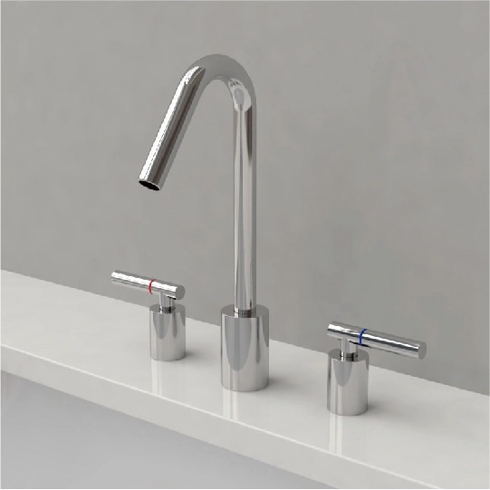 İki Kulplu Lavabo Bataryası