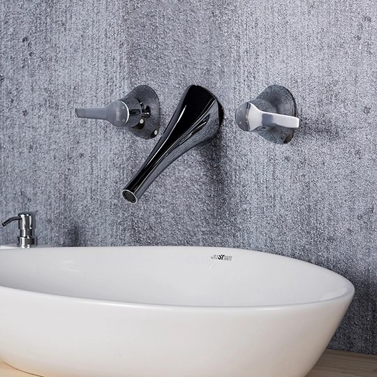 Nature Çift Kulplu Duvara Monte Lavabo Bataryası