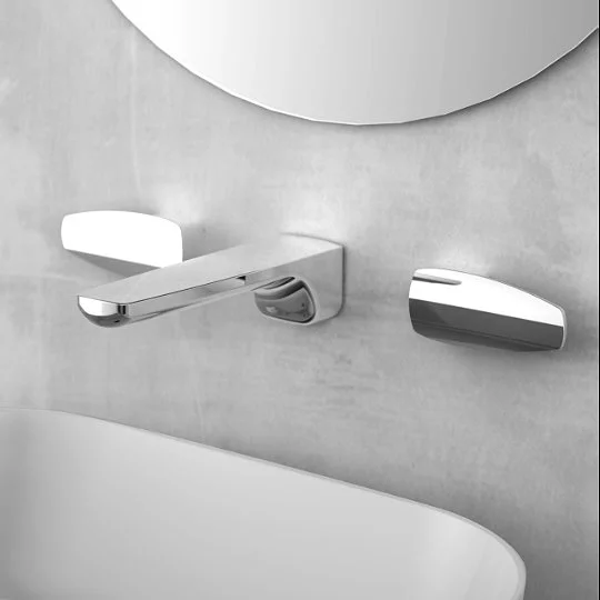Pan 2 İki Saplı Duvara Monte Lavabo Bataryası