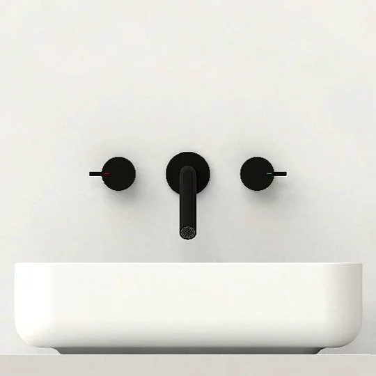 Lucky 7 İki Kulplu Duvara Monte Lavabo Bataryası